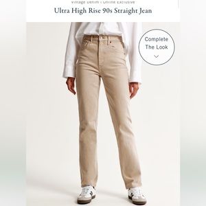Ultra High Rise 90s Straight Jean